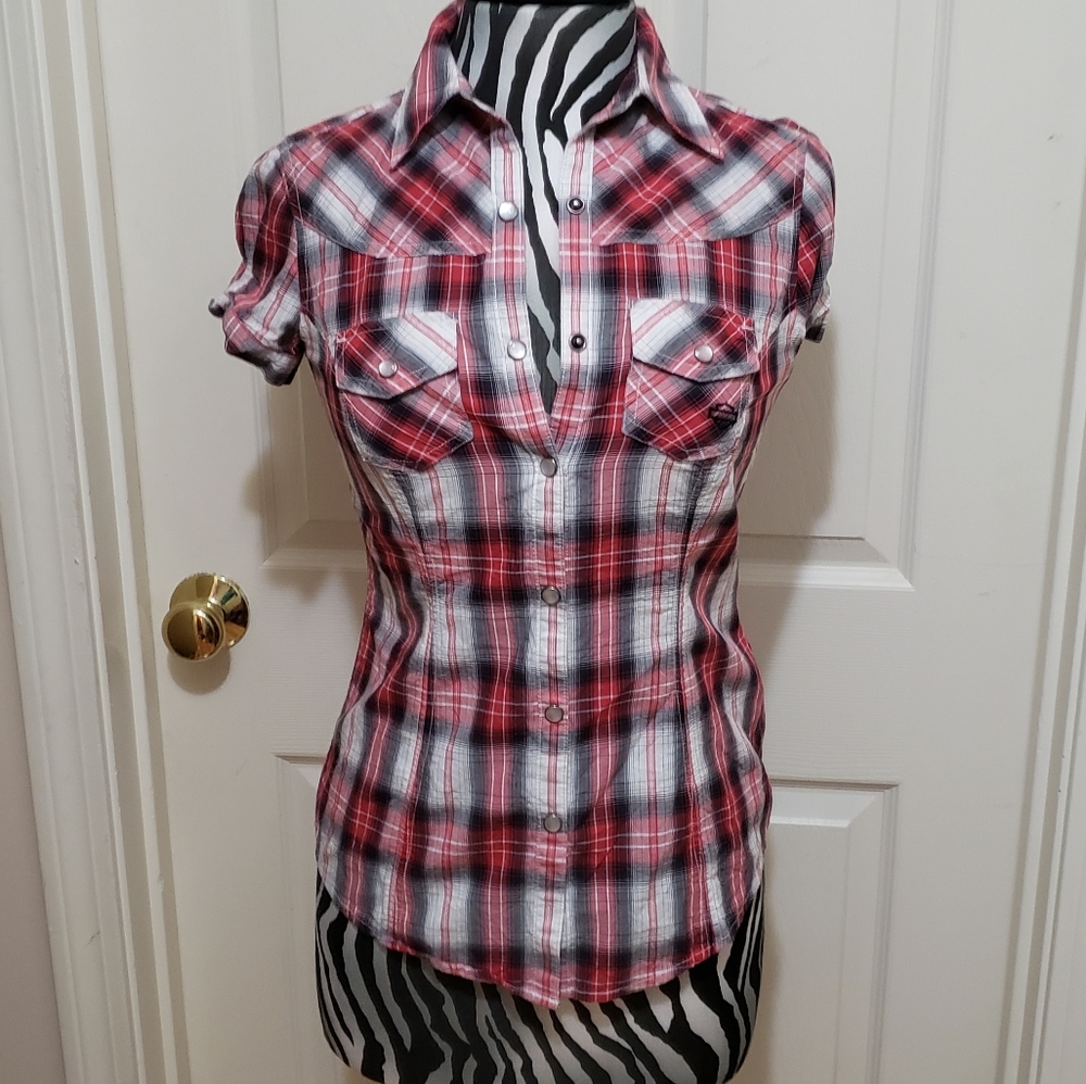 Women's Harley Davidson button down